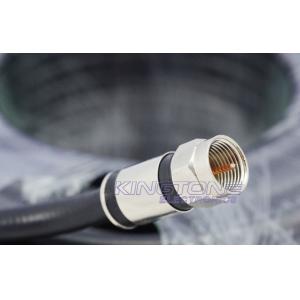 RG6 CATV Coaxial Cable with Compression Connector in 25M Length for TV Antennas
