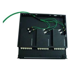 China Sliding Tray Design MPO/MTP Fiber Optic MPO Cassette-1U for Data Center and SAN System supplier