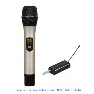 C6/ universal mini 16 channels UHF portable wireless microphone  with 6.35mm plug with easy set up