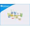 Various Specification Plastic Yogurt Cups For Fresh Milk / Desserts / Ice Cream