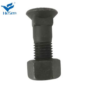 Plow Alloy Steel Bolt Blade Bolt And Nut 4F7827 2J3506 19MMX57MM