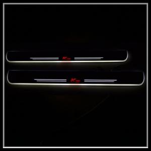 Illuminated LED Door Sill LED moving door scuff for KIA K3 K3S LED door sill plate light