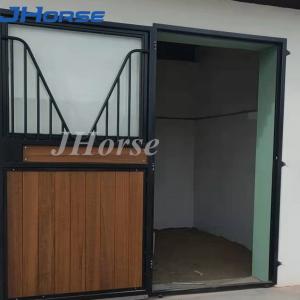 Powder Coated Black Horse Stable Stall Panel Fronts for China