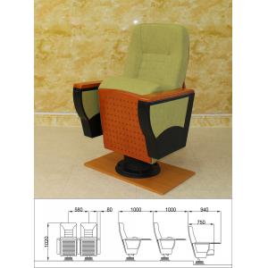 China Hypoallergenic Movie Theatre Auditorium Seating Chair Multiscene Anti Fading supplier