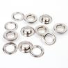 China Shiny Silver Metal Eyelet Rings Nickel - Free With Plating Techniques wholesale