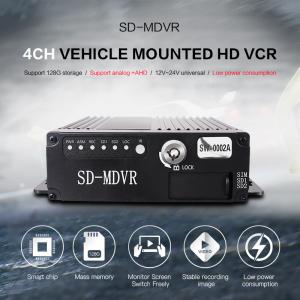 Small Size Black Video Recorder 8 Channel HD 720P SD Card MDVR With GPS 4G