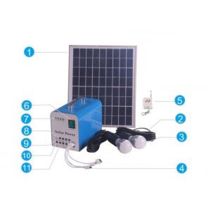 China 7Ah 12V Mini Portable Solar Power Systems BIPV Mounting supplier