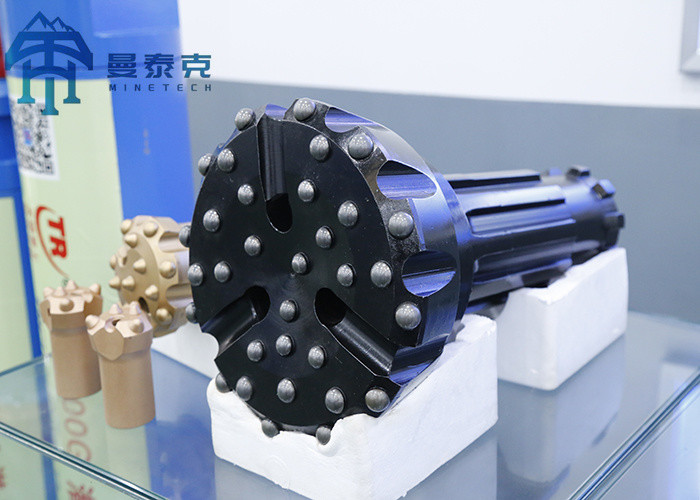 China Interchangeable DTH Borewell Hammer Bit , 105mm Blast Hole Drill Bits on sale