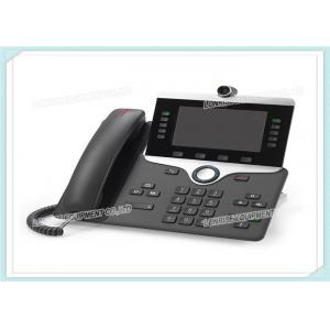 China 5 High Resolution CP-8845-K9 Cisco IP Video Phone 8800 WVGA Voice Mail CE Standard supplier