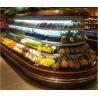 China Supermarket Multi Deck Open Chiller for Vegetable Fruit Display Upright Commercial Refrigerator wholesale