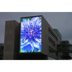 P25 Outdoor LED Curtain , LED Mesh Screen 7000cd/Sqm 10000H MTBF