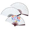China Diy Custom Blank 8 Inch And 10 Inch Silk Sublimation Hand Fans For Heat Press wholesale
