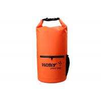 China 100% Waterproof Orange Dry Bag Backpack Customized Silk Screen Printing Logo on sale