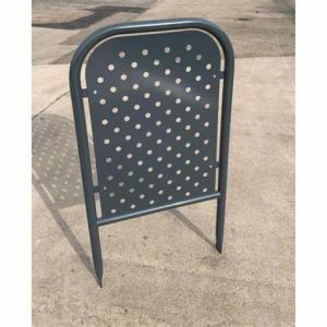 China Perforated Door Restrainer Guard With Powder Coating supplier