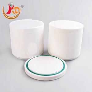 China 1L Ceramic Tableware Zirconium Hydroxide Concrete Grinding ball ,mill Jar supplier