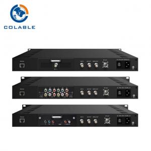 China DVB S / S2 QPSK 8PSK Encoder Modulator With SDI Input For DSTV COL5011U-B supplier