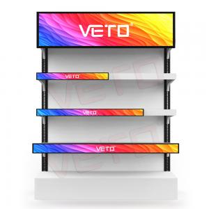 1200mm Bar LCD Advertising Display 49.5 Inch High Shelf Edge Long Digital Signage