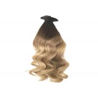China Professional Ombre Wet And Wavy Human Hair For White Girl Natural Hairline on sale