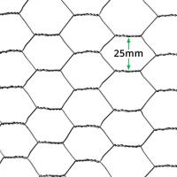 China Rabbit Cage PVC Coated Hexagonal Hole Wire Mesh Steel Wire Mesh on sale