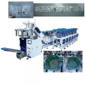 Automatic Vertical Mix Hardware Screw Counting Hardware Fastener Parts 14 Drums Packaging Machine