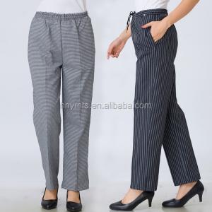 China Top Quality Custom Design Workwear Chefs Clothing  Chef  Pants for women supplier