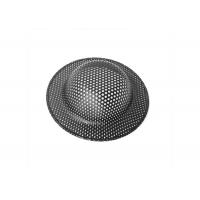 China Not Rust Sink Strainer Filter 4.5 Inch Large Wide Rim Perforated for sale