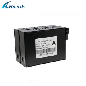 20KM SC Fiber Media Converter 2x10/100M Tx To 1x 100M Fx Single Mode Single Fiber