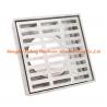 Aluminum Metal Square Floor Drain Cover ISO9001 Certificate Floor Drainer