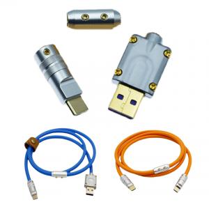 China DIY Kit USB 3.1 Type C Metal Connector Plug Shell Data Charge Cable For Cell Phones Mechanical Keyboard supplier