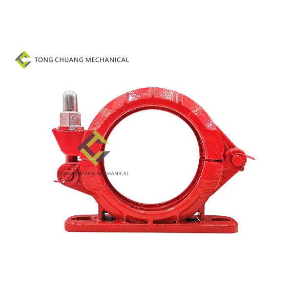 China Tipo braçadeira do encanamento da bomba do cimento armado de tubulação do furo de 125A dois com Seat 001693301A00041 supplier
