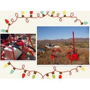 China portable drilling rig of parts testing in field supplier