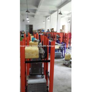 China Auto Counting Rainbow Syrup Batch Ice Cream Making Machine With Hopper Agitator supplier