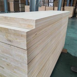 Wood Strip Composite Board with Natural Color Solid Wood Glue E0/E1 Environmental Glue