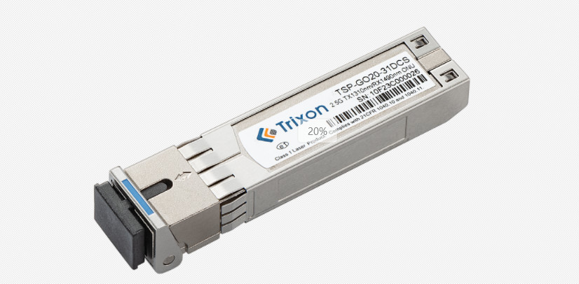 China Components optiques DFB Taux de transmission de données de l'émetteur-récepteur PON TX 2,488 Gbps RX 1,244 Gbps Type de connecteur Interface de connecteur unique SC/UPC supplier