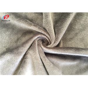 China 100 % Polyester Minky Cuddle Super Plush Fabric , Plain Minky Fleece Fabric supplier