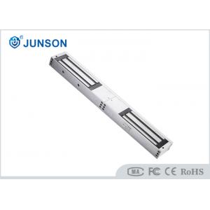China Double Door Electromagnetic Lock , Heavy Duty Magnetic Lock 1200lbs LED JS-500D supplier