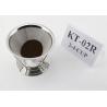 Non Slip Handle Stainless Steel Pour Over Coffee Dripper With Silicone