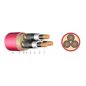 N2XSEY Three Core High Voltage Power Cables Hv Wire Fire Retardant 6 KV / 10 KV