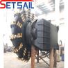 China Profundidad de dragado de 8m-20m Siemens PLC Flujo de agua 5000m3 Roda Bucket Dredger con cabeza wholesale