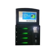 China Touch Cell Phone Charging Stations With LCD Advertising Player For Restaurant on sale