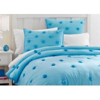 China Customized Handmade Cute Twin Size Bed Sets 3pcs 100% Cotton For Teenage on sale