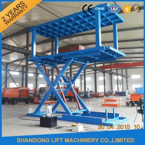 China Hydraulic Personnel Lifts Automated Double Deck Car Parking System High Lifting Speed supplier