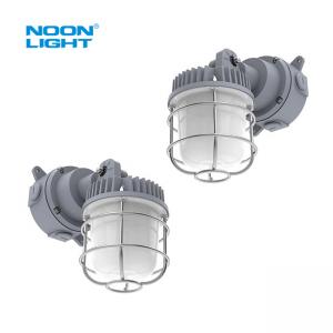 China LED Vapor Tight Jelly Jar Light Fixture 4KV Surge Protection IP65 Rated supplier