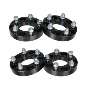 China 1 5x4.5 to 5x4.5 Black Wheel Spacers - fits Dodge Chrysler Toyota 12x1.5 Studs, 25mm wheel spacer supplier