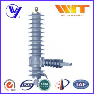 39KV - 51KV Ploymer Housed MOA Type Surge Arrester With Anchor Ear