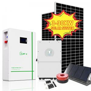 Sunpok 3kw 5kw 10kw solar home system 10 Kw Solar Power System For Prefab Houses