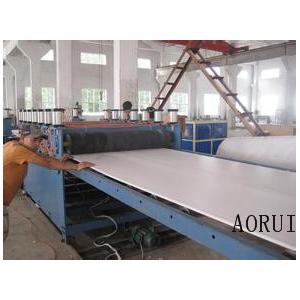 PVC Decoration Foamed Board Extruder Foam Sheet Extrusion Line For Business Plate