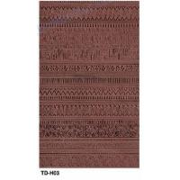 Water Proof Light Weight Decorative Wall Tiles Dark Brown For Outside Wall