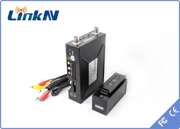 2W  Video Transmitter COFDM QPSK HDMI & CVBS H.264 Low Delay AES256 Encryption