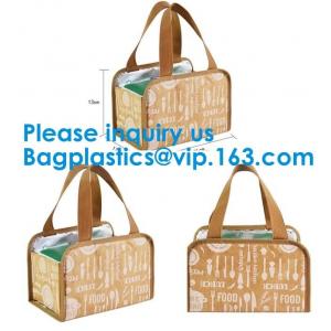 Durable Tyvek Lunch Bag, DUPONT PAPER, Foldable Insulated, Fibers Innovation Bag Thermal Bag Food Bags